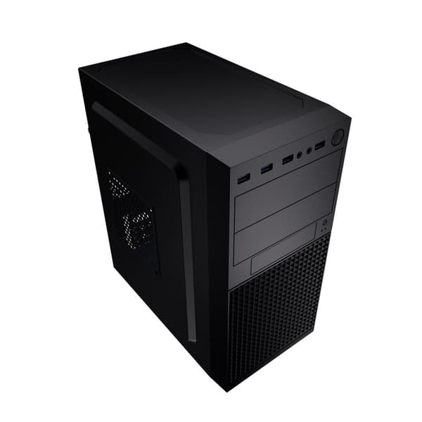 Gembird Mini-tower datorfodral Fornax K300, Micro-ATX, 2x USB 3.0 + 2x USB 2.0, svart