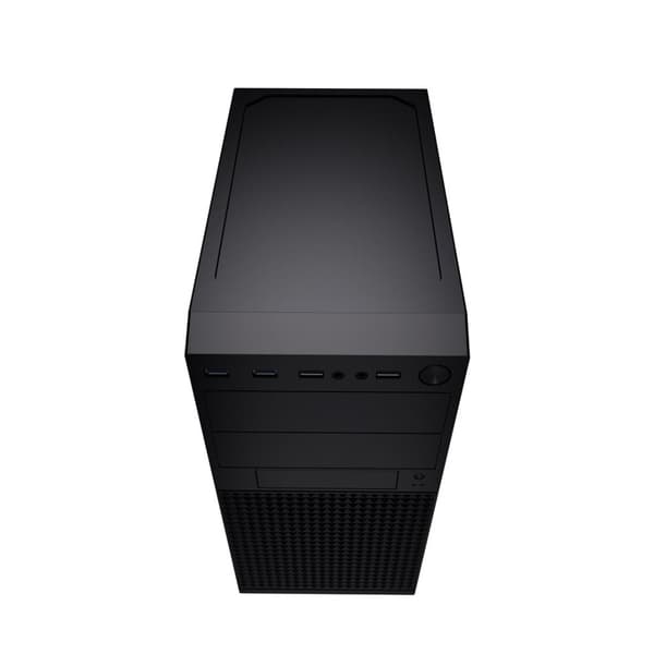 Gembird Mini-tower datorfodral Fornax K300, Micro-ATX, 2x USB 3.0 + 2x USB 2.0, svart