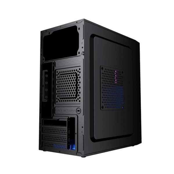 Gembird Mini-tower datorfodral Fornax K300, Micro-ATX, 2x USB 3.0 + 2x USB 2.0, svart