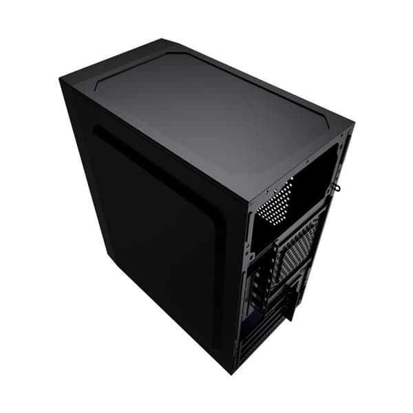 Gembird Mini-tower datorfodral Fornax K300, Micro-ATX, 2x USB 3.0 + 2x USB 2.0, svart