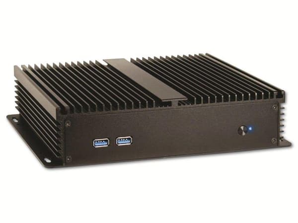 INTER-TECH IP-40 - PASSIV KÜHLBARES IPC GEHÄUSE (88887371) Svart