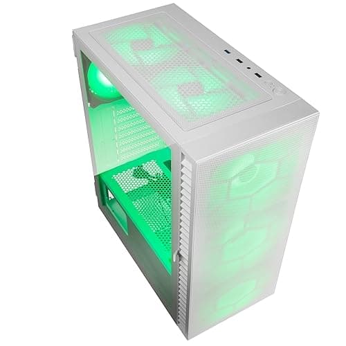 Kolink Observatory HF Mesh ARGB Midi Tower - vit (OBSERVATORY HF MW)