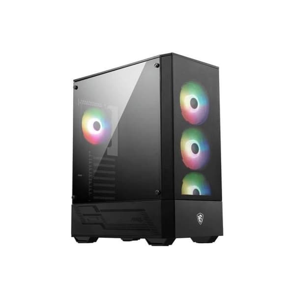 PC-fodral - MSI - MAG FORGE 112R - Svart - ATX / EPS - Mid-Tower