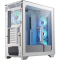 Miniatyrbild 5 av 6: MSI - MPG GUNGNIR 300R AIRFLOW - PC-fodral - Medium Tower - Vit