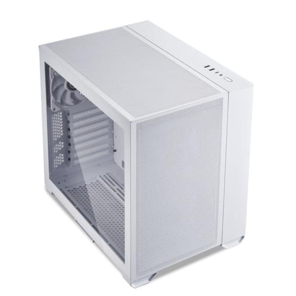 Case Lian Li O11 Air Mini Tower, Tempered Glass, White