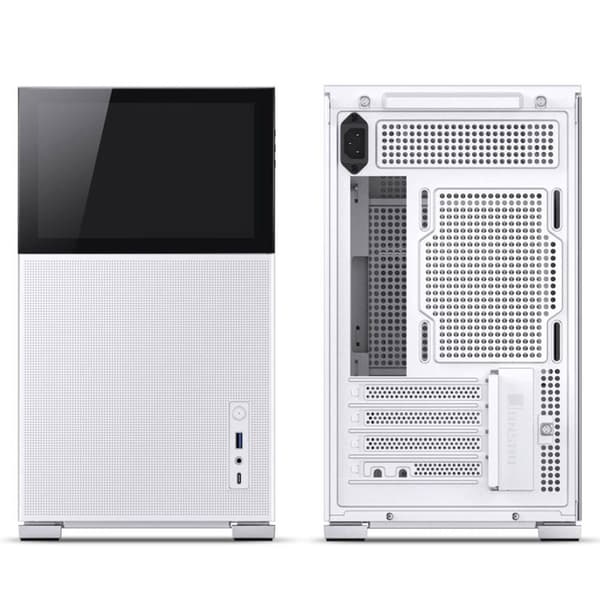 Jonsbo D31 MESH Screen Microtower Datorchassi Vit