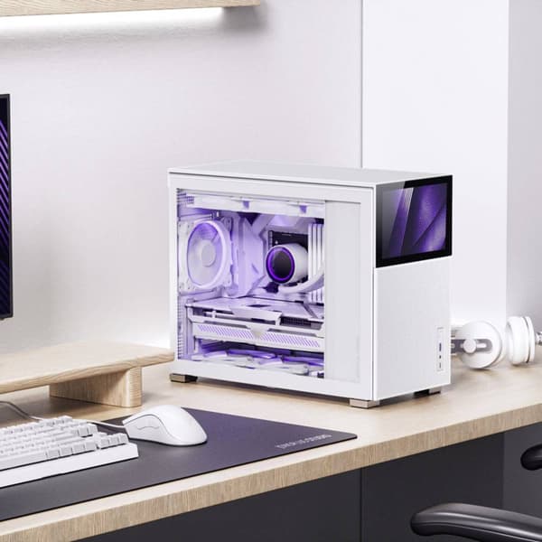 Jonsbo D31 MESH Screen Microtower Datorchassi Vit