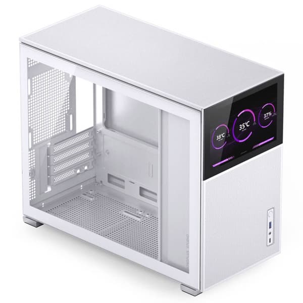 Jonsbo D31 MESH Screen Microtower Datorchassi Vit