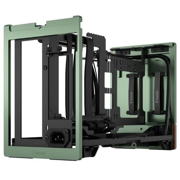 PC-fodral - FRACTAL DESIGN - FD-C-TER1N-03 - mini-ITX - SFF 10.4L - GPU upp till 322 mm - Terra Jade