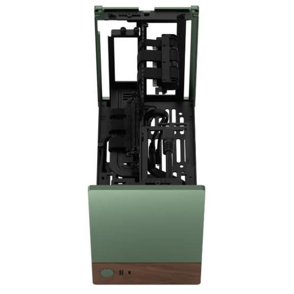 PC-fodral - FRACTAL DESIGN - FD-C-TER1N-03 - mini-ITX - SFF 10.4L - GPU upp till 322 mm - Terra Jade