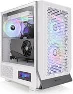 Thermaltake Ceres 300 TG ARGB, Mid Tower Chassi, Vit Vit