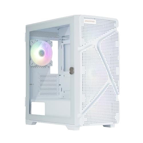 Enermax MarbleShell MS21 ARGB vitt härdat glas (ECA-MS21-WW-ARGB) Vit