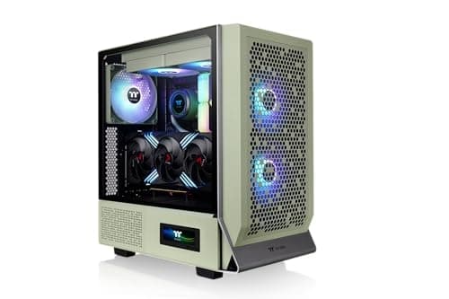 Thermaltake Ceres 300 TG ARGB | Mid Tower Chassi | Matcha Grön
