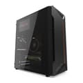Miniatyrbild 3 av 4: KRUX Astro Cube Black PC-fodral - Kubformat - Sidofönster - Micro ATX, Mini-ITX