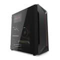 Miniatyrbild 2 av 4: KRUX Astro Cube Black PC-fodral - Kubformat - Sidofönster - Micro ATX, Mini-ITX