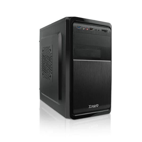 Micro ATX-fodral med TooQ-strömförsörjning TQC-4735U3C-B 500W 1 x USB 2.0 1 x USB 3.