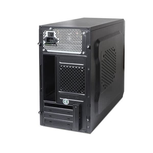 Micro ATX-fodral med TooQ-strömförsörjning TQC-4735U3C-B 500W 1 x USB 2.0 1 x USB 3.