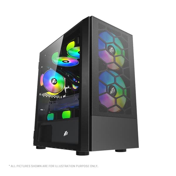 Carcasa 1STPLAYER Gaming X4-M BLACK Sort