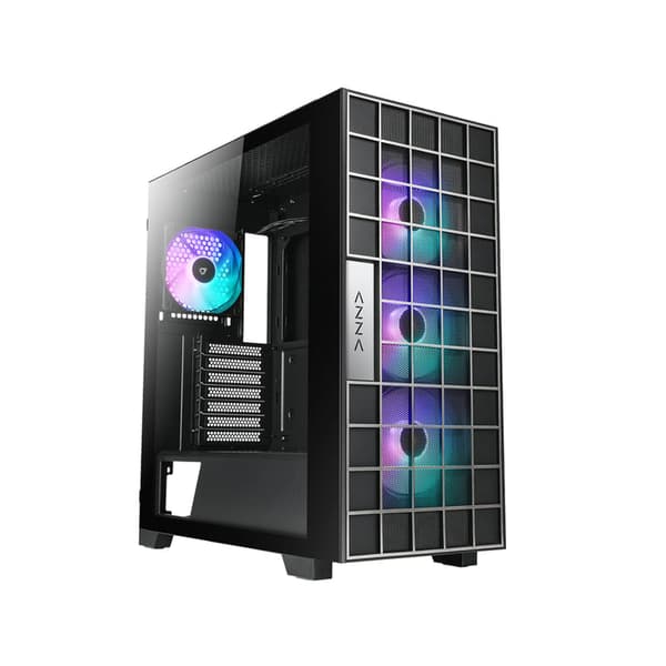 AZZA Neo Tower ATX Ingen strömförsörjning Svart
