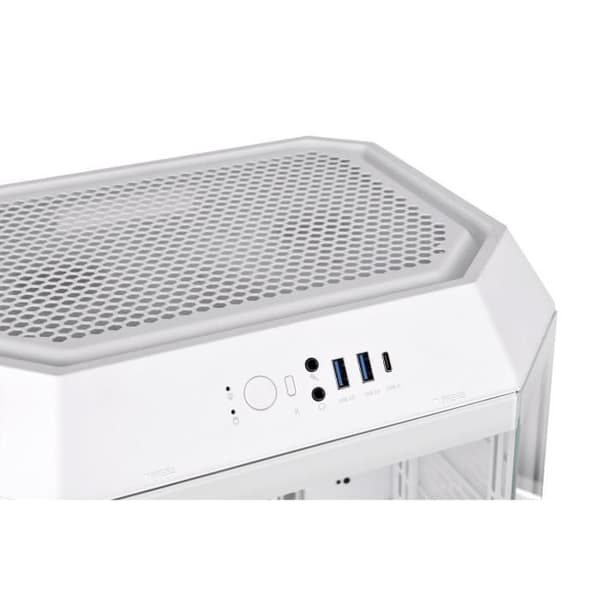 PC-fodral - THERMALTAKE - The TOWER 300 Snow (Vit) - Minitorn - Micro-ATX-format - 3 interna fack