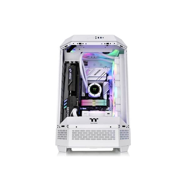 PC-fodral - THERMALTAKE - The TOWER 300 Snow (Vit) - Minitorn - Micro-ATX-format - 3 interna fack