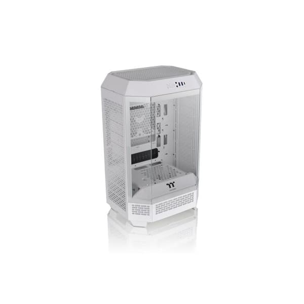 PC-fodral - THERMALTAKE - The TOWER 300 Snow (Vit) - Minitorn - Micro-ATX-format - 3 interna fack Vit
