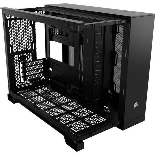 PC-fodral - CORSAIR - 2500D AIRFLOW Micro ATX Dual Chamber - Svart