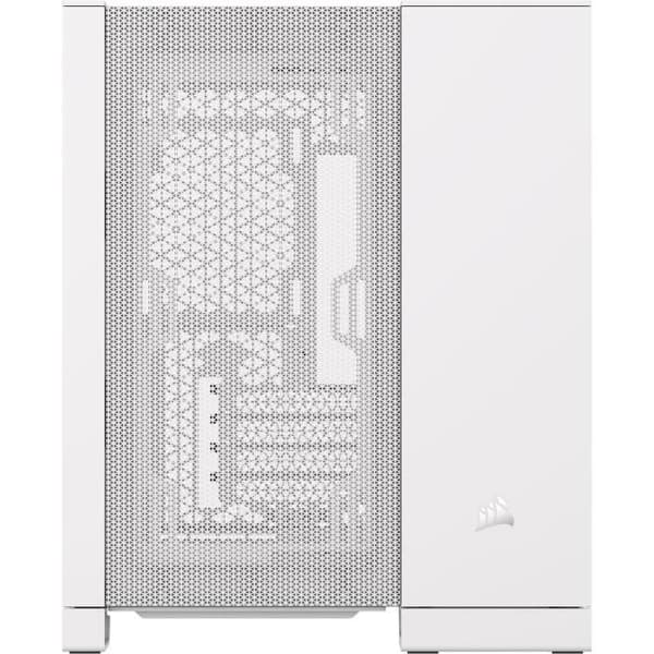 PC-fodral - CORSAIR - 2500D AIRFLOW Micro ATX Dual Chamber - Vit