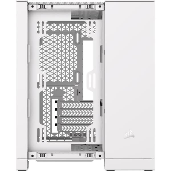 PC-fodral - CORSAIR - 2500D AIRFLOW Micro ATX Dual Chamber - Vit