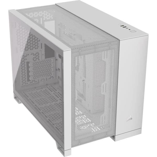 PC-fodral - CORSAIR - 2500D AIRFLOW Micro ATX Dual Chamber - Vit
