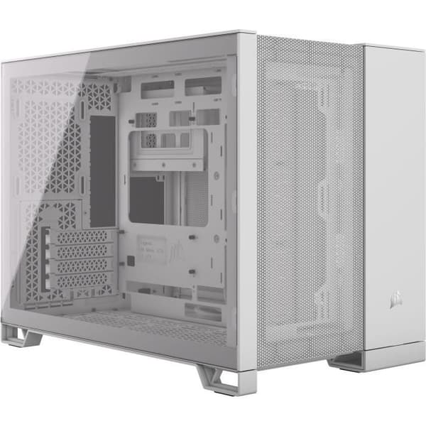 PC-fodral - CORSAIR - 2500D AIRFLOW Micro ATX Dual Chamber - Vit Vit