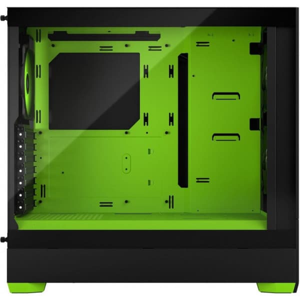 Fractal Design Pop Air RGB Grön Core TG ATX-chassi med fönster, svart/grön