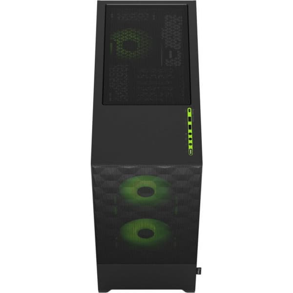 Fractal Design Pop Air RGB Grön Core TG ATX-chassi med fönster, svart/grön