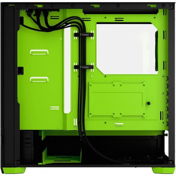 Fractal Design Pop Air RGB Grön Core TG ATX-chassi med fönster, svart/grön
