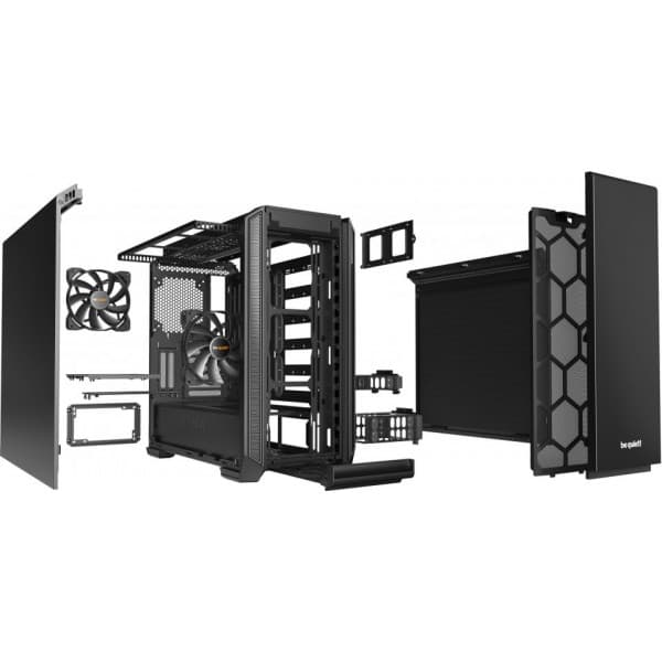 be quiet! Silent Base 601 ATX-kotelo, musta