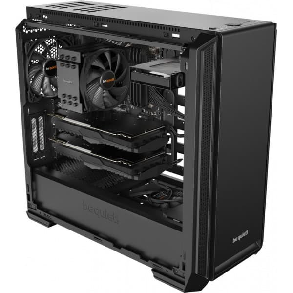 be quiet! Silent Base 601 ATX-kotelo, musta
