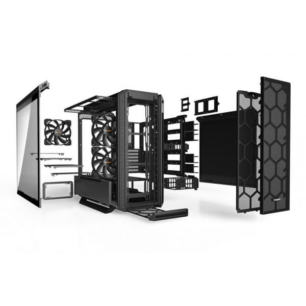 be quiet! Silent Base 802 ATX-kabinet med vindue, sort