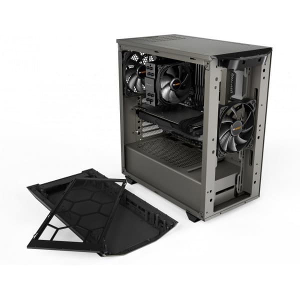 be quiet! Pure Base 500 ATX-kotelo ikkunalla, harmaa