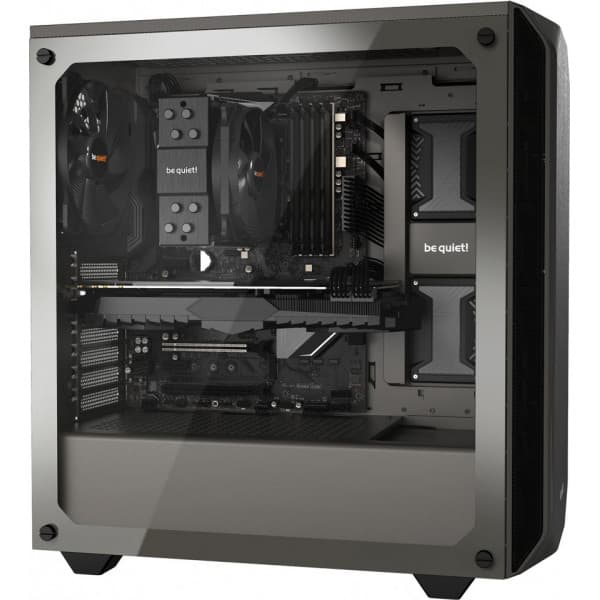 be quiet! Pure Base 500 ATX-kotelo ikkunalla, harmaa