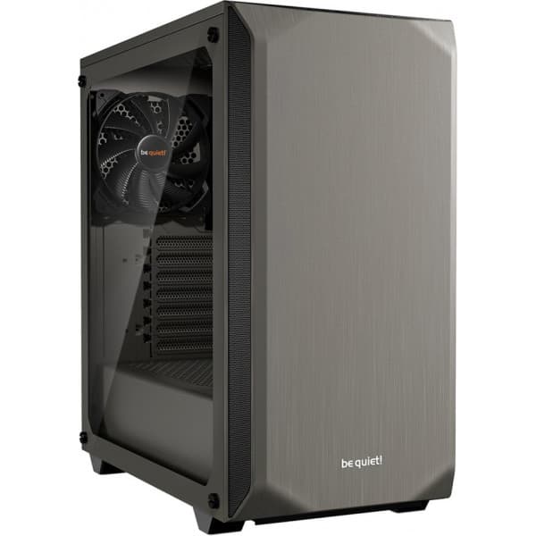 be quiet! Pure Base 500 ATX-kotelo ikkunalla, harmaa Harmaa
