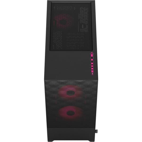 Fractal Design Pop Air RGB Magenta Core TG ATX-kotelo ikkunalla, musta/magenta