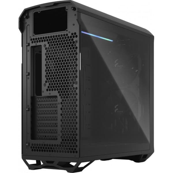 Fractal Design Torrent Black TG Light Tint E-ATX-chassi med fönster, svart