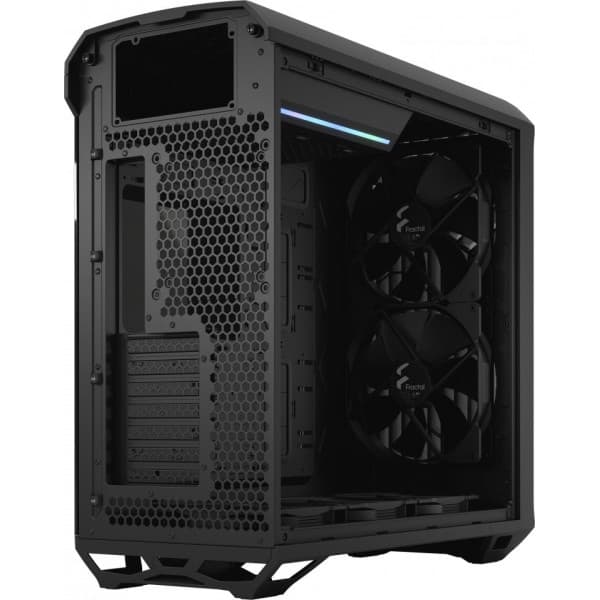 Fractal Design Torrent Black TG Light Tint E-ATX-chassi med fönster, svart