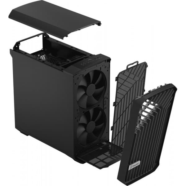 Fractal Design Torrent Compact Solid E-ATX kabinet, sort