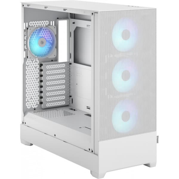 Fractal Design Pop XL Air RGB White TG E-ATX-kotelo ikkunalla, valkoinen