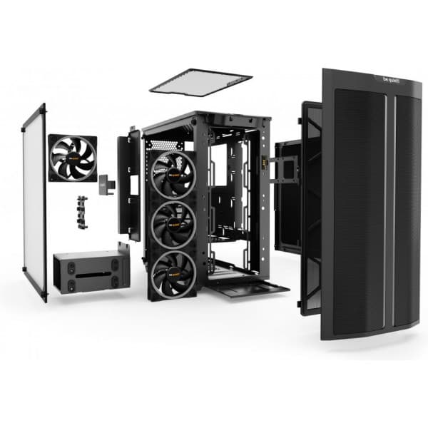 be quiet! Pure Base 500 FX ATX-kabinet med vindue, sort