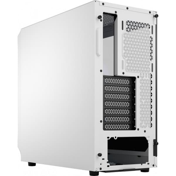 Fractal Design Focus 2 RGB Hvid TG Transparent ATX-kabinet med vindue, hvid
