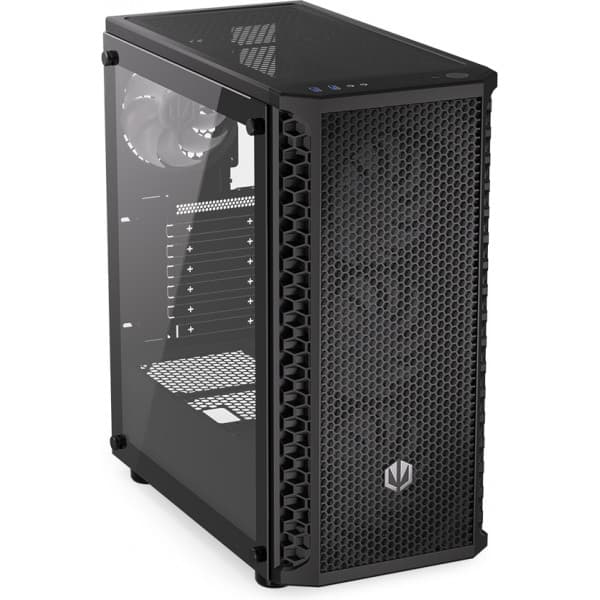 Endorfy Signum 300 ARGB ATX-kabinet med vindue, sort