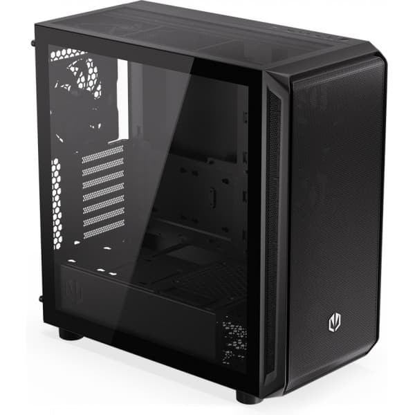 Endorfy Arx 700 Air Mid Tower ATX-kabinet med vindue, sort