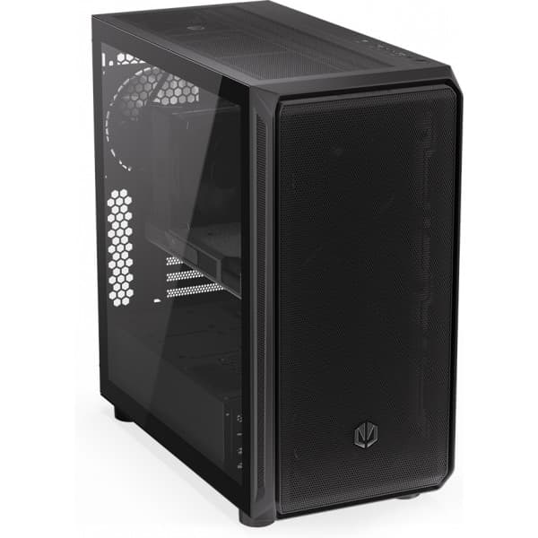 Endorfy Arx 700 Air Mid Tower ATX-kabinet med vindue, sort